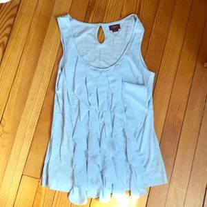 Anthropologie Deletta chiffon tank top